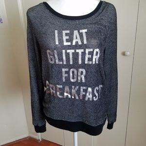 Gray and Silver sweater